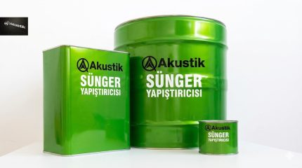 Akustik sünger yapıştırıcısı