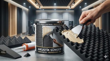 Akustik sünger yapıştırıcısı