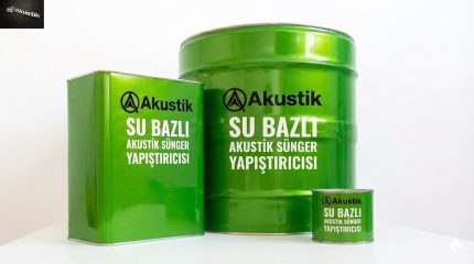 Su Bazlı Akustik sünger yapıştırıcısı