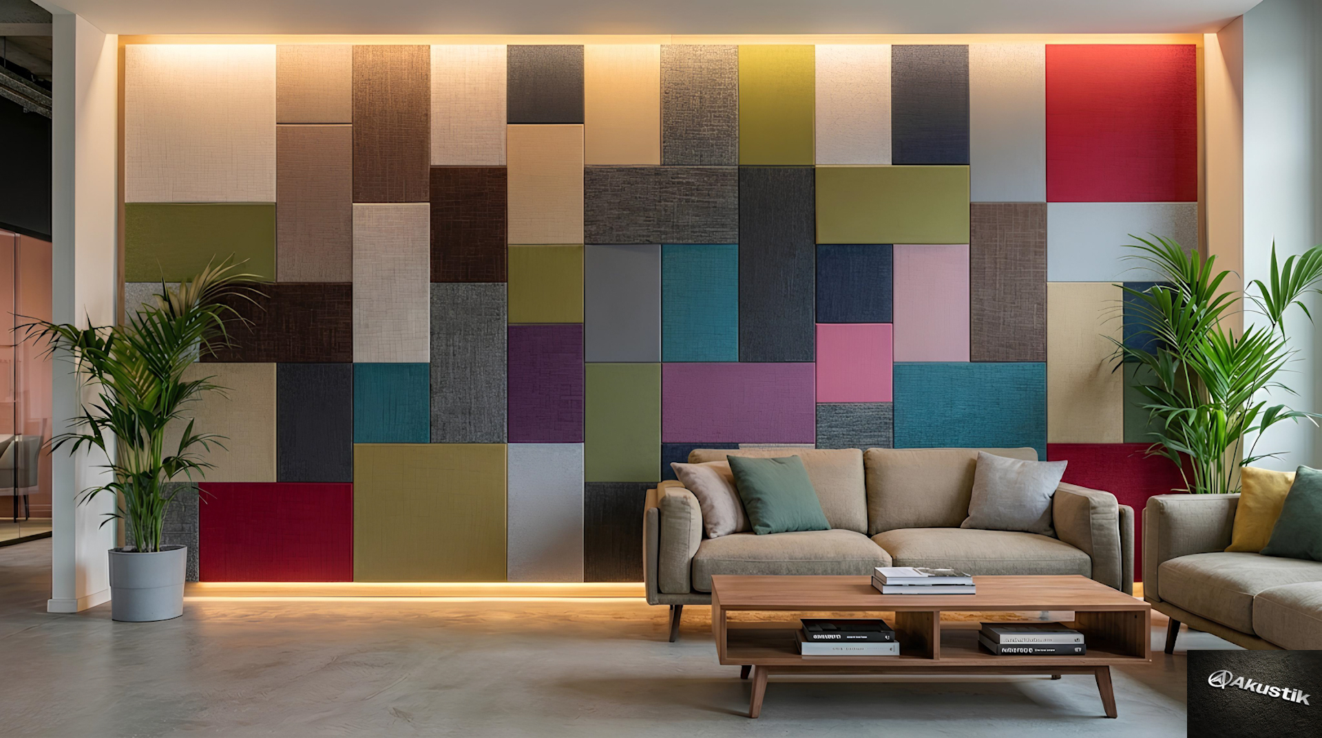 Akustik Kumaş Panel Akustik Kumaş Panel