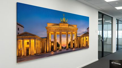 Dijital Baskılı Akustik Kece Berlin görseli