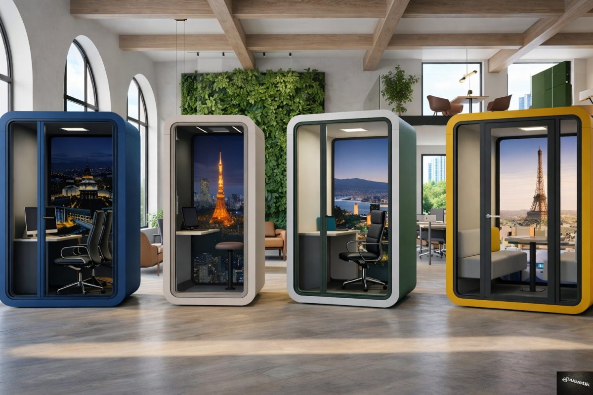 Akustik Kabin Fiyatları -Telefon Görüşme Kabini-1